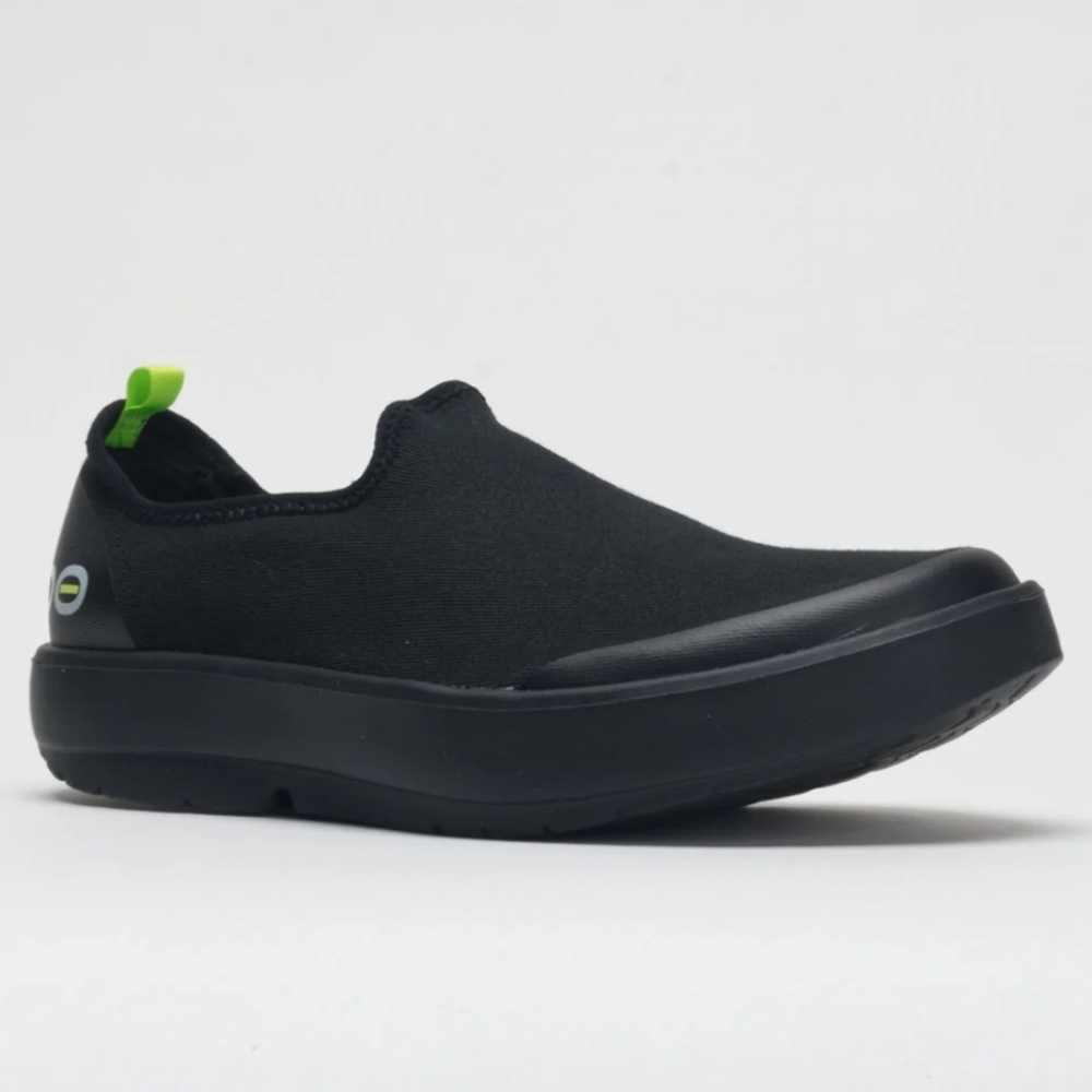 OOFOS OOmg Eezee Low Recovery Women Sneakers Black Women's Size 11